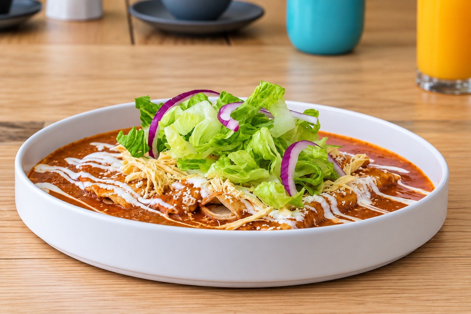 Enchiladas de Apapacho
